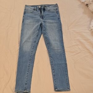 American Eagle Ne(x)t Level Stretch Blue Skinny Jeans